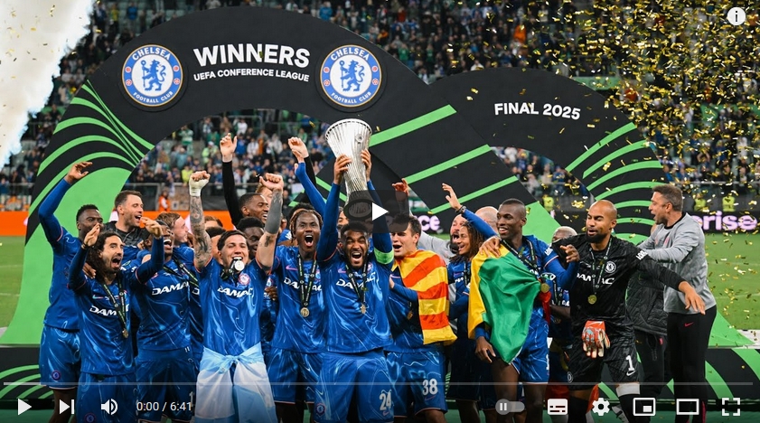 คลิปไฮไลท์ยูฟ่ายูโรป้า คอนเฟอเรนซ์ลีก เรอัล เบติส 1 - 4 เชลซี